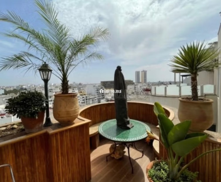 Appartement avec terrasse à la location à gauthier - Location Immobilier - Casablanca - photo 3