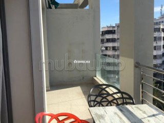 Investissement locatif prêt, Terrasse vue dégagée - Appartement à vendre - Casablanca
