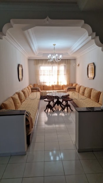 Magnifique apt meublé à louer à 1mn de Descartes - Location Immobilier - Rabat - photo 1