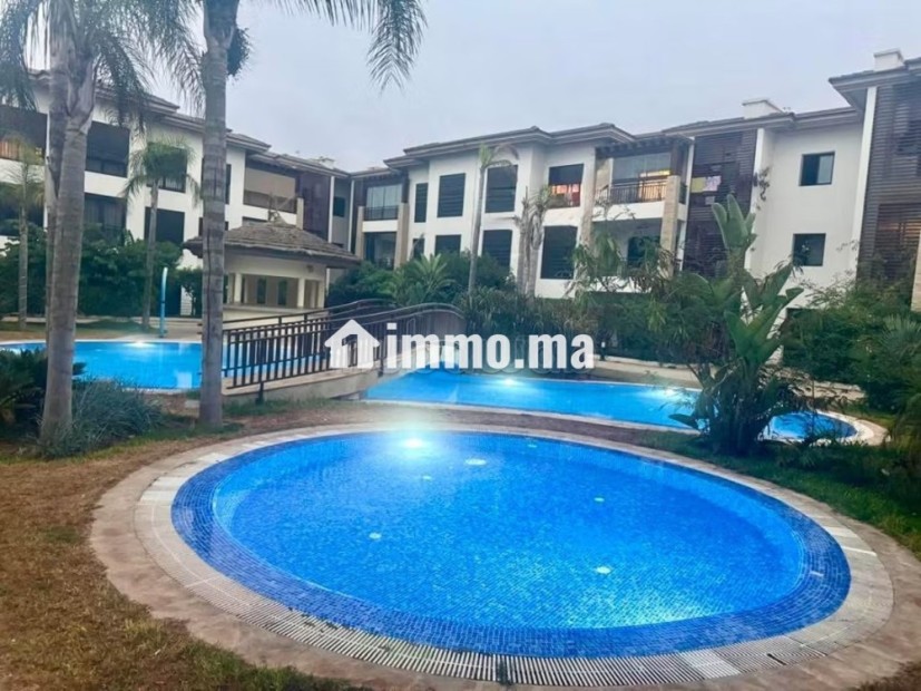 À Dar Bouazza – À Louer: Appartement Vide 2 Chambres Résidence sécurisée avec piscines espace jeu pour enfants … - Location Immobilier - Dar Bouazza - photo 1