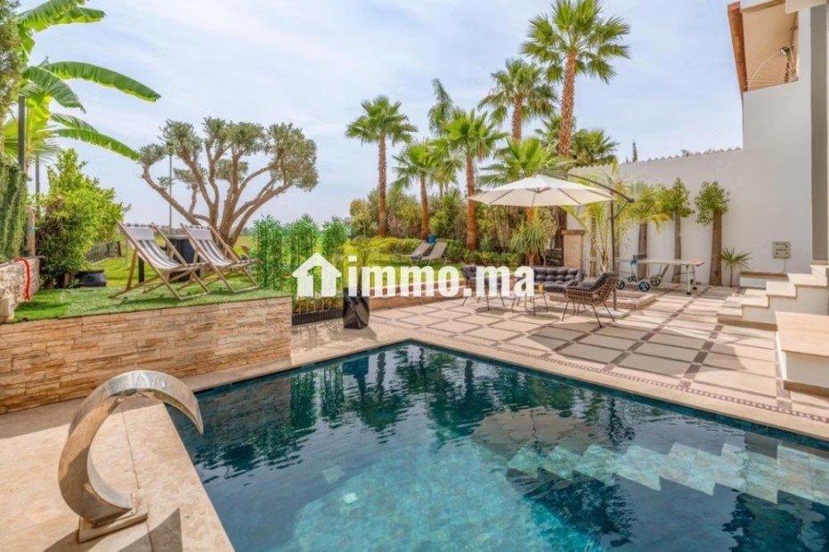 Villa Première Ligne De Golf Argan VE22054 - Vente Immobilier - Marrakech - photo 1