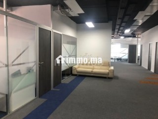 Plateau de bureau LPB678 de 662m² à Bd La Corniche - Bureau à louer - Casablanca