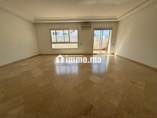 Terrasse étage élevé 3 chambres triangle d'or - Appartement à louer - Casablanca
