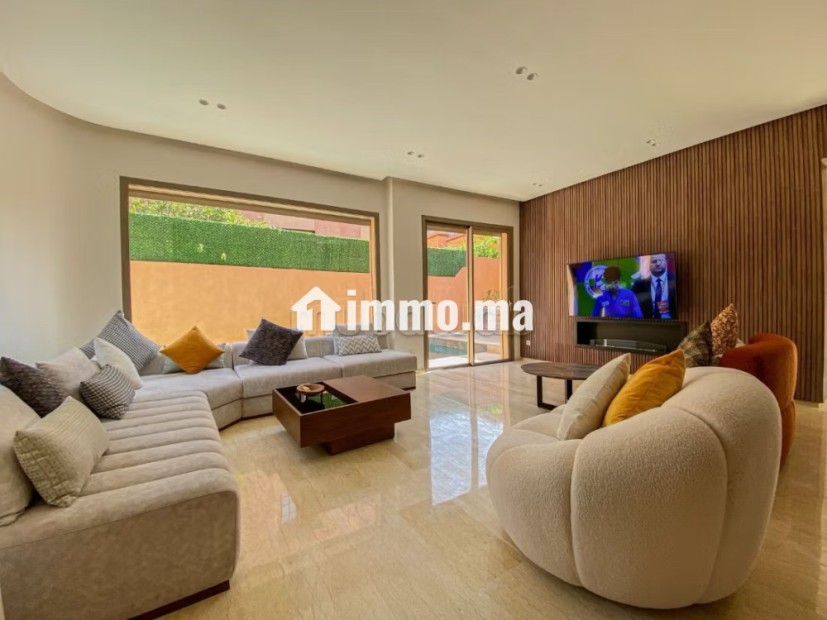 Superbe Villa Meublée à Vendre à Route de casa - Vente Immobilier - Marrakech - photo 8