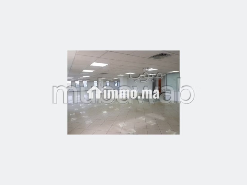 Plateau de bureau lpb 626 de 850 m2 à sidi maarouf - Location Immobilier - Casablanca - photo 4