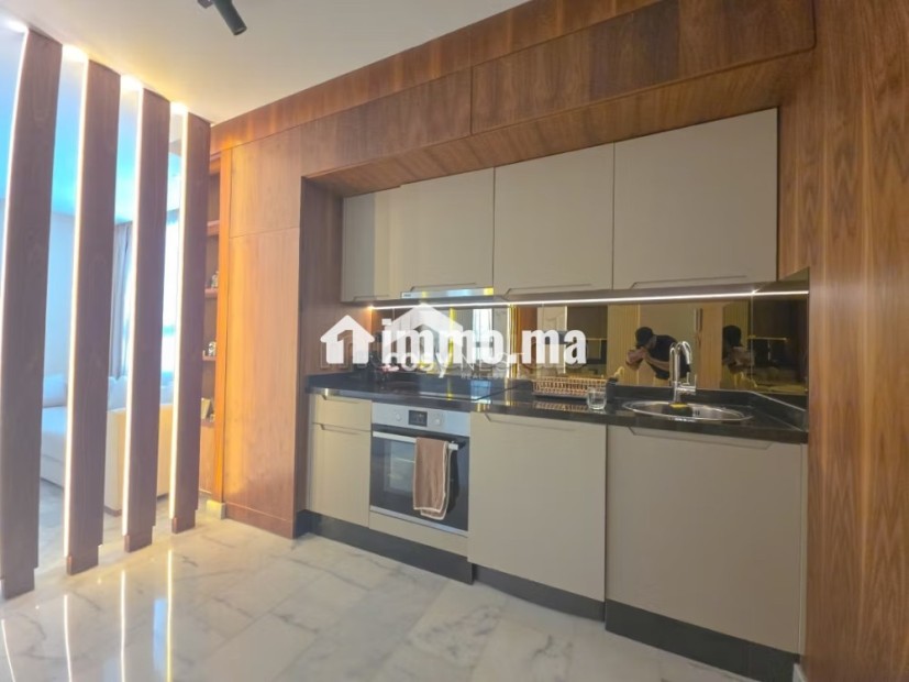 Racine Studio Neuf Meublé Haut Standing - Location Immobilier - Casablanca - photo 8