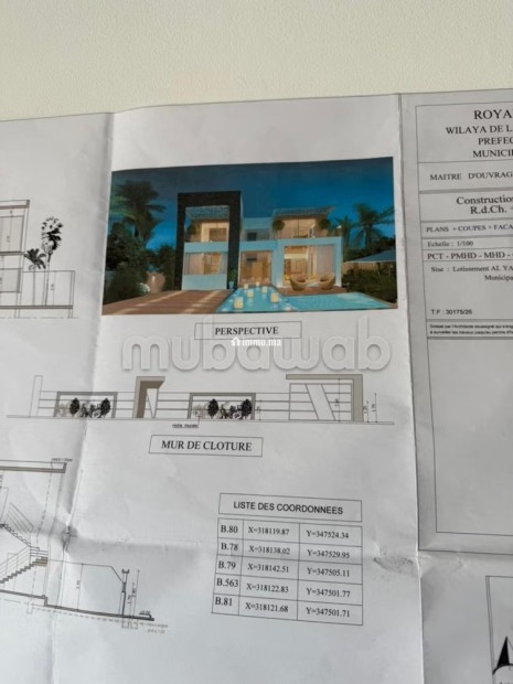 À vendre – Terrain front mer à Sablettes Plage - Vente Immobilier - Mohammedia - photo 1