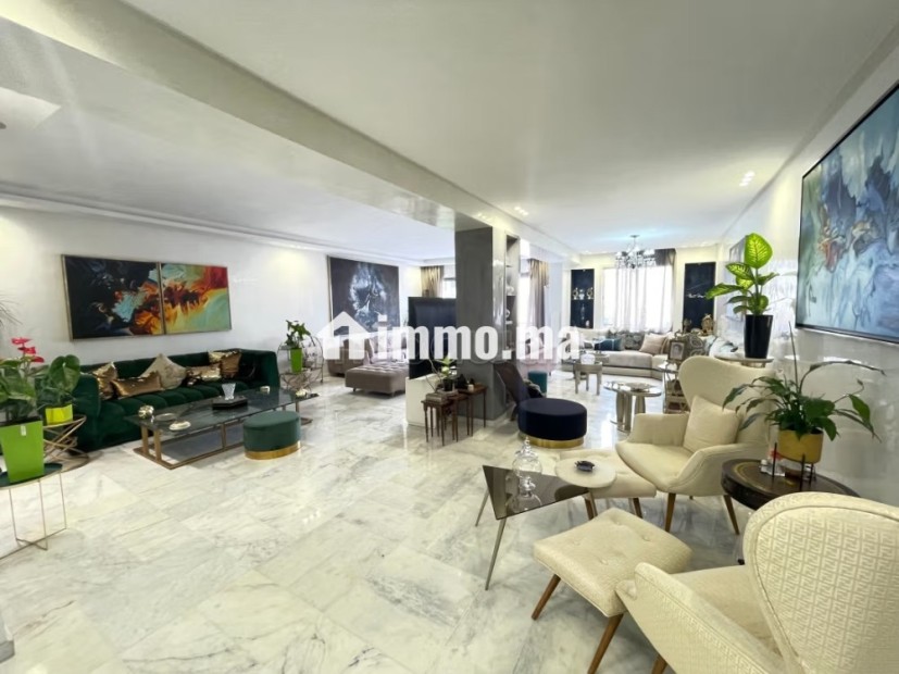 Magnifique appartement 3 chambres meublé avec goût à la vente à Quartier Racine - Vente Immobilier - Casablanca - photo 3
