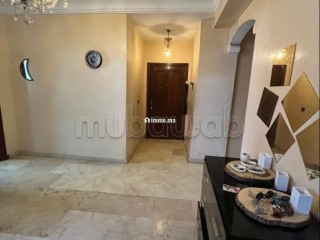 Bel appartement à vendre à Val Fleury.
Surface de 150 m².
Concierge et climatisation - Appartement à vendre - Casablanca