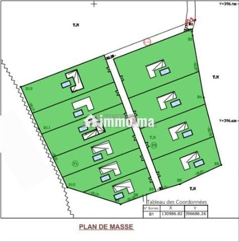 Terrain 15000 m2 avec permis 10 villas à issen - Vente Immobilier - Agadir - photo 1