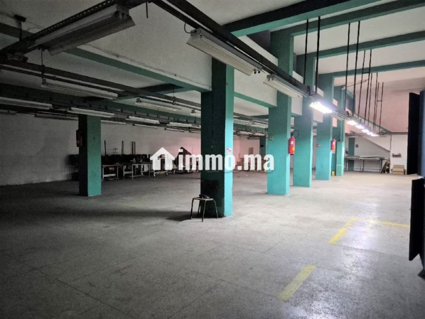 Dépôt à louer quartier Roches Noires - Location Immobilier - Casablanca - photo 1