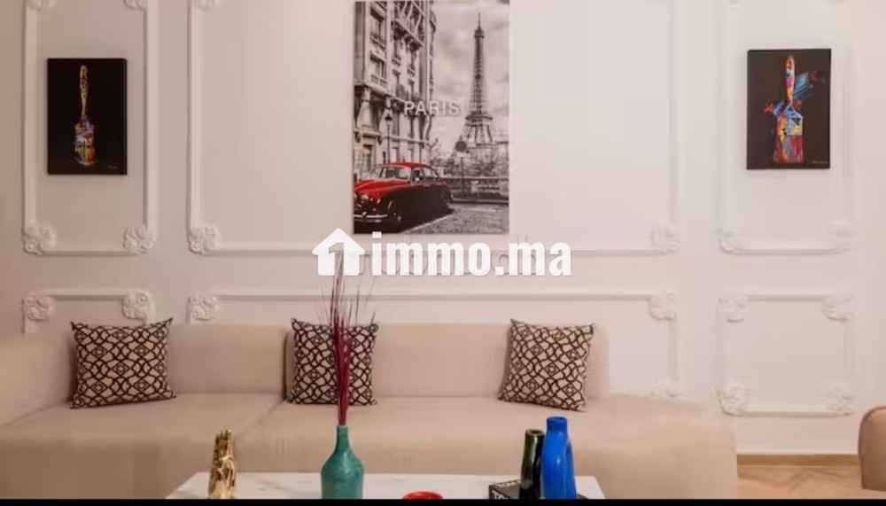 Sublime appartement style haussmanien avec terrasse - Location Immobilier - Casablanca - photo 2