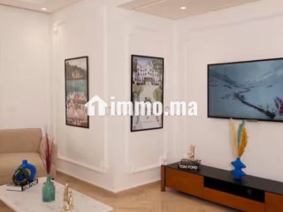 Sublime appartement style haussmanien avec terrasse - Appartement à louer - Casablanca
