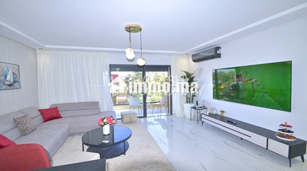 Moderne Appartement meublé en location à Guéliz - Location Immobilier - Marrakech - photo 1