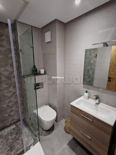 Apart neuf meublé avec terrasse sur hay riad - Location Immobilier - Rabat - photo 8