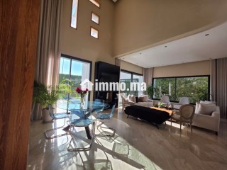 Villa moderne avec piscine résidence fermée Bouskoura - Villa à louer