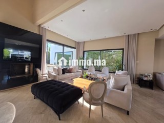 Villa moderne avec piscine résidence fermée Bouskoura - Villa à louer