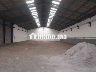 Hangar commercial avec bureau Ain sebaa - Bureau à louer - Casablanca