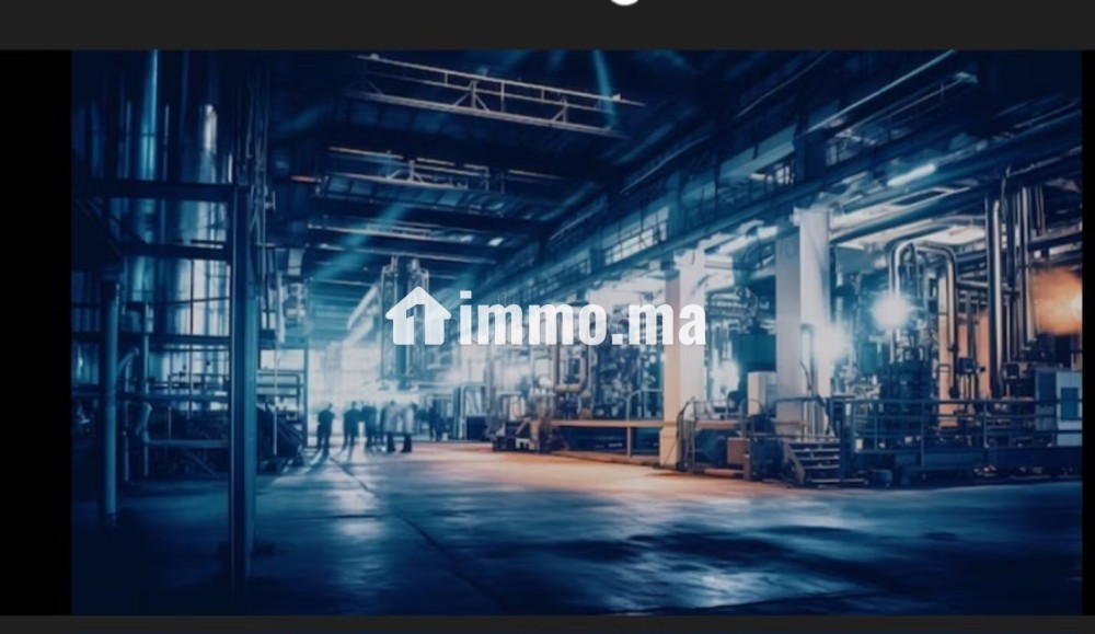 Usine industriel avec terrain 5500 m2 bien situee - Vente Immobilier - Benslimane - photo 1