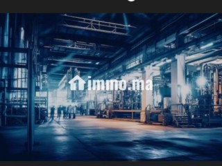 Usine industriel avec terrain 5500 m2 bien situee - Terrain à vendre - Benslimane
