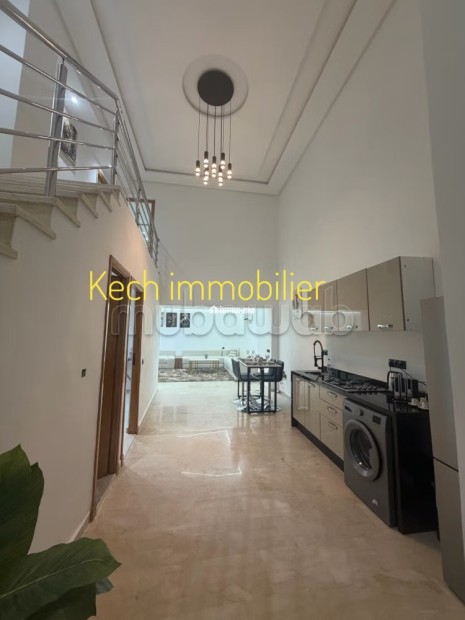 Joli duplex 3 chambres mruble à Gueliz - Location Immobilier - Marrakech - photo 4