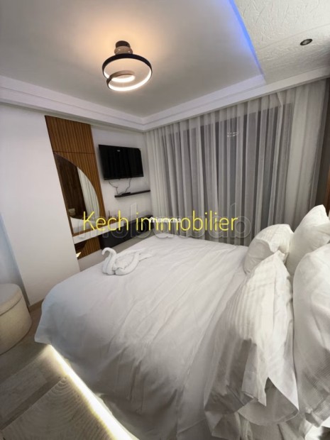 Joli appartement 2 chambres meuble Neuf piscine - Location Immobilier - Marrakech - photo 2