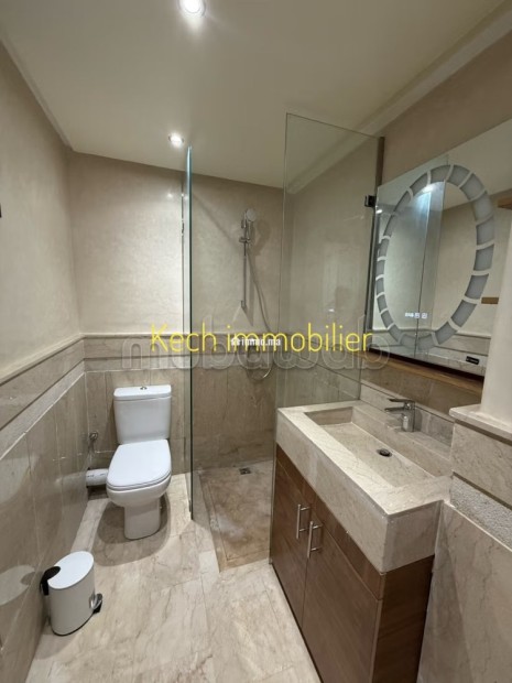 Joli appartement 2 chambres meuble Neuf piscine - Location Immobilier - Marrakech - photo 4
