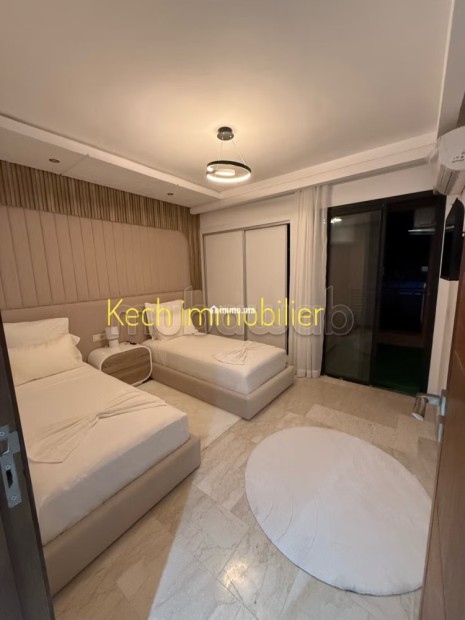 Joli appartement 2 chambres meuble Neuf piscine - Location Immobilier - Marrakech - photo 6