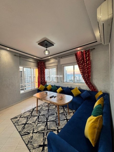 Location d'un appartement à Malabata. 2 pièces confortables. Conciergerie à disposition, système de climatisation - Vente Immobilier - Tanger - photo 3