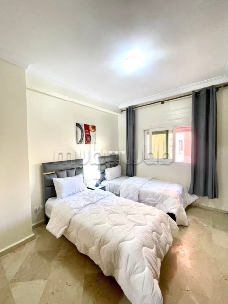 Location d'un appartement à Guéliz. 2 chambres agréables. Antenne parabolique, résidence sécurisée - Vente Immobilier - Marrakech - photo 1