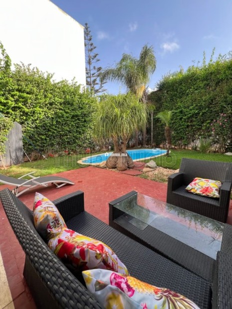 Magnifique Villa Meublée avec piscine à Ain Diab - Location Immobilier - Casablanca - photo 3
