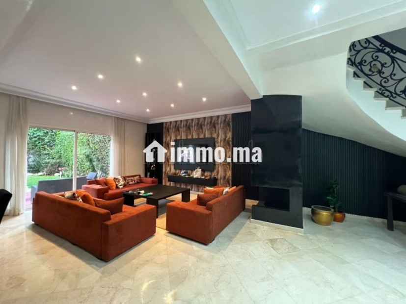 Magnifique Villa Meublée avec piscine à Ain Diab - Location Immobilier - Casablanca - photo 5