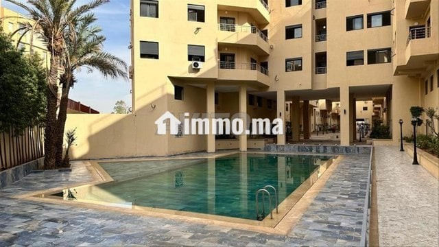 Appartement meublé résidence avec piscine - Location Immobilier - Marrakech - photo 1