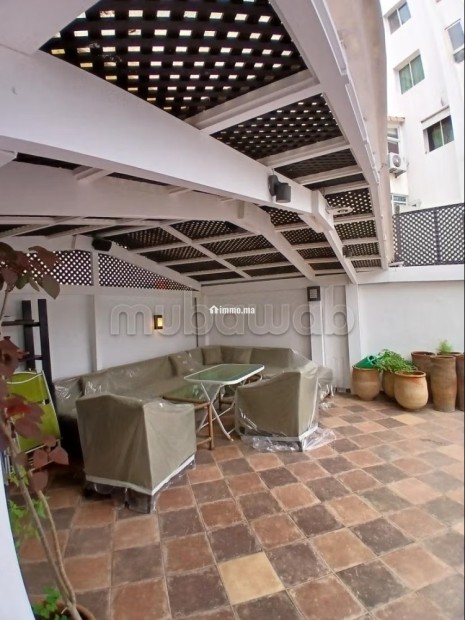 Palmier. École molière. Appartement 230m2. Terrasse 70m2. Location Meublé - Location Immobilier - Casablanca - photo 4