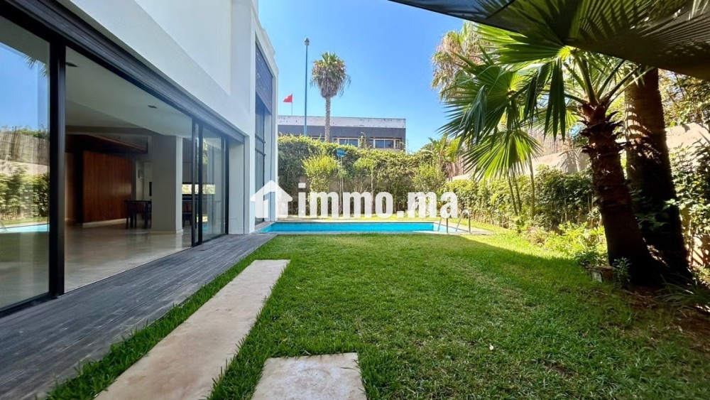 Magnifique villa vide en loc. Val d'anfa - Location Immobilier - Casablanca - photo 1