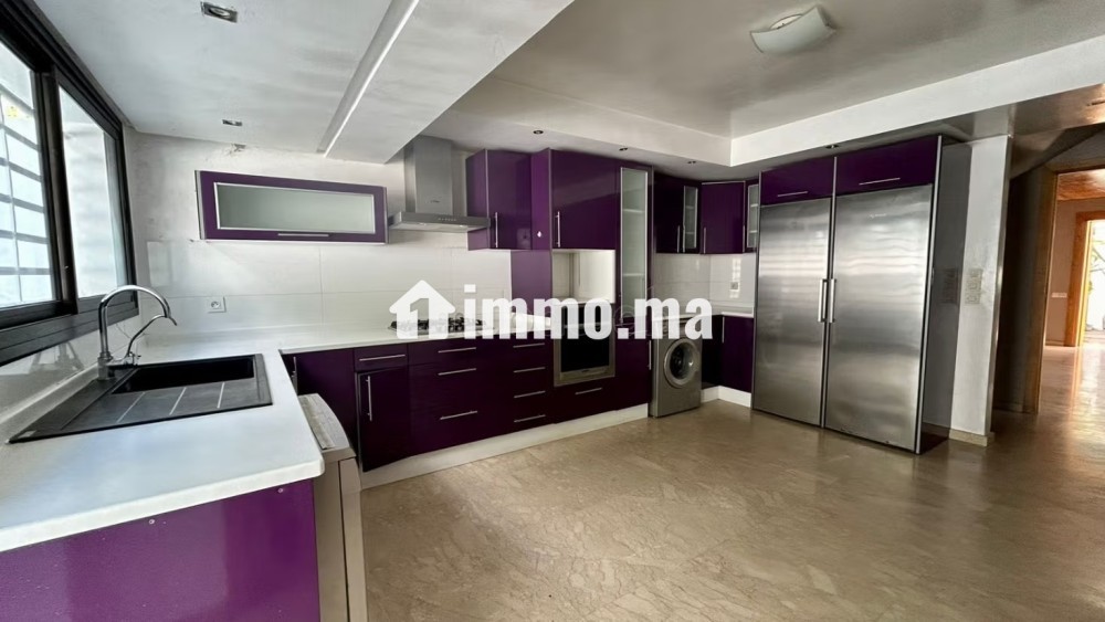 Magnifique villa vide en loc. Val d'anfa - Location Immobilier - Casablanca - photo 4