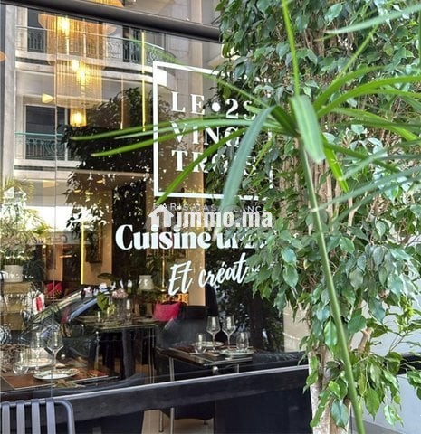 Restaurant refait à neuf à Vendre - Vente Immobilier - Casablanca - photo 1