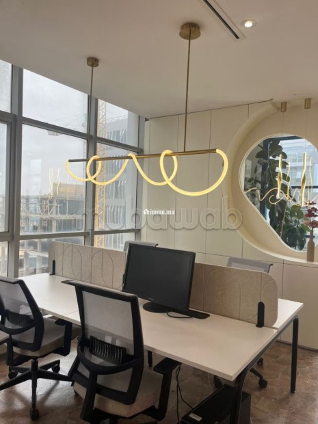 Bureau Prime 157 M² Aménagé Meublé A Sidi Maârouf - Vente Immobilier - Casablanca - photo 1