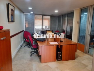 Bureau équipé à louer à l'agdal - Bureau à louer - Rabat