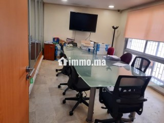 Bureau équipé à louer à l'agdal - Bureau à louer - Rabat