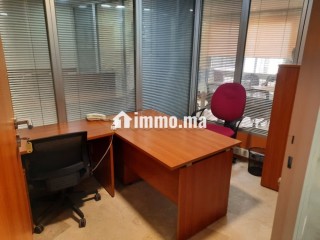 Bureau équipé à louer à l'agdal - Bureau à louer - Rabat