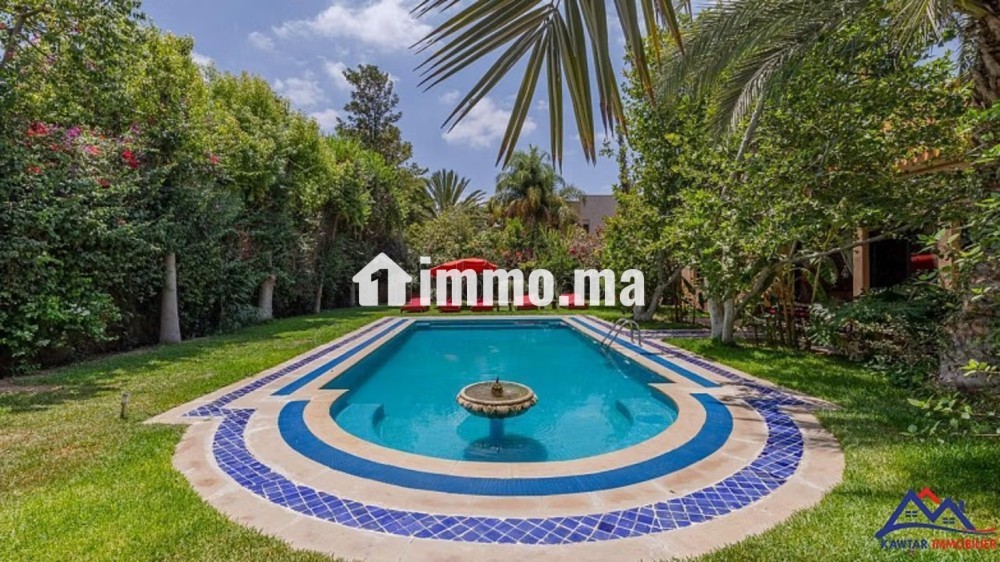 Villa Luxueuse Meublée à Louer - Location Immobilier - Marrakech - photo 1