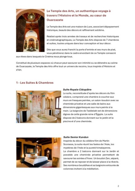 RIAD A VENDRE A OUERZAZATE PRIX 8 000 000 DH - Vente Immobilier - Ouarzazat - photo 2