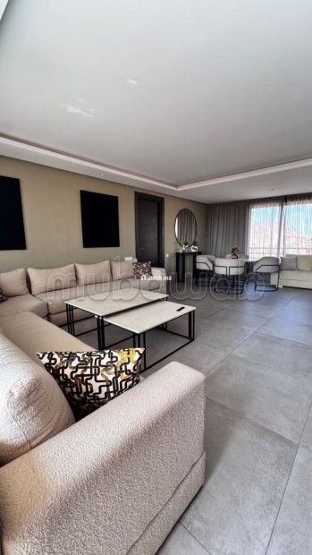 Magnifique appartement moderne à louer quartier Victor Hugo – 2 chambres – 124 m² – Orientation plein sud, sans vis à vis - Location Immobilier - Marrakech - photo 1