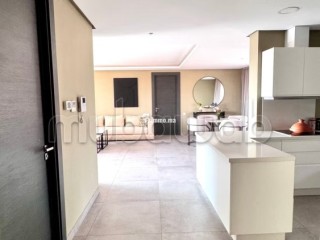 Magnifique appartement moderne à louer quartier Victor Hugo – 2 chambres – 124 m² – Orientation plein sud, sans vis à vis - Appartement à louer - Marrakech