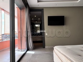 Magnifique appartement moderne à louer quartier Victor Hugo – 2 chambres – 124 m² – Orientation plein sud, sans vis à vis - Appartement à louer - Marrakech