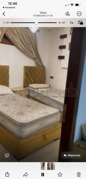 Appartement à louer à Medina. 2 grandes pièces. Cheminée et service de conciergerie - Location Immobilier - Tetouan - photo 4