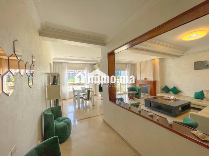 Location d'un appartement à Les princesses. Surface totale 110 m². Bien meublé - Location Immobilier - Casablanca - photo 2