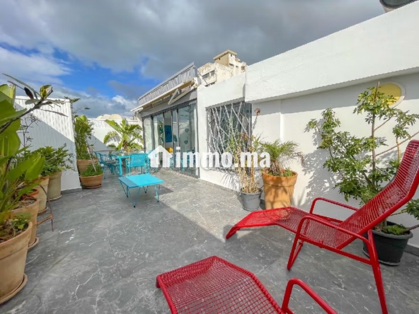 Triangle d'or, Duplex 175m² meublé avec Terrasse - Location Immobilier - Casablanca - photo 2