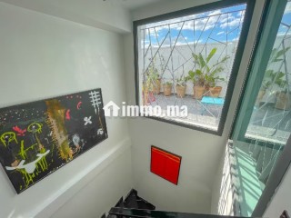 Triangle d'or, Duplex 175m² meublé avec Terrasse - Appartement à louer - Casablanca